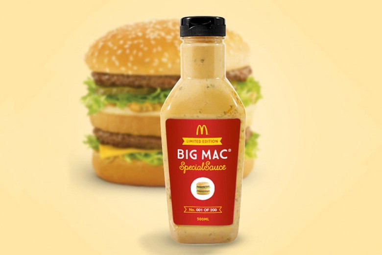 麦当劳于澳洲推出「巨无霸」秘制酱汁