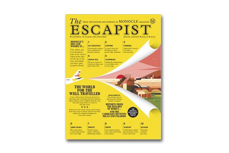 Monocle 发布最新旅游刊物《The Escapist》