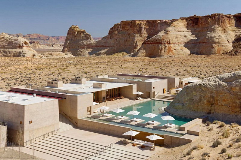 Amangiri 酒店缔造荒漠中的奢华入住体验