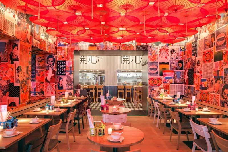 CONCRETE 以大排档饮食文化理念打造荷兰「亚洲餐厅」