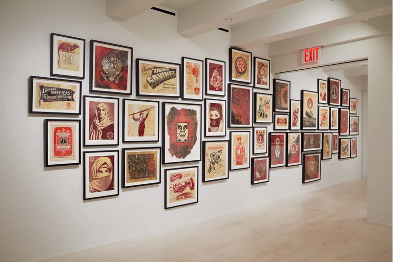 Shepard Fairey 最新「On Our Hands」艺术展览 @ 纽约 Jacob Lewis Gallery