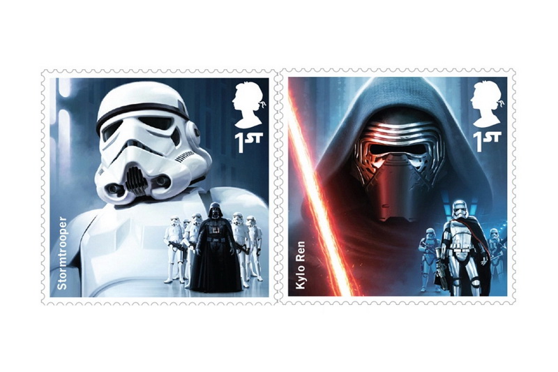 《Star Wars: The Force Awakens》星球大战限量版邮票