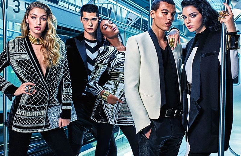 Kendall Jenner 出镜 Balmain × H&M 联名系列宣传硬照