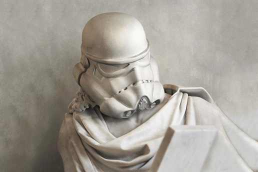 星球大战《Star Wars》电影角色化身成「希腊雕像」