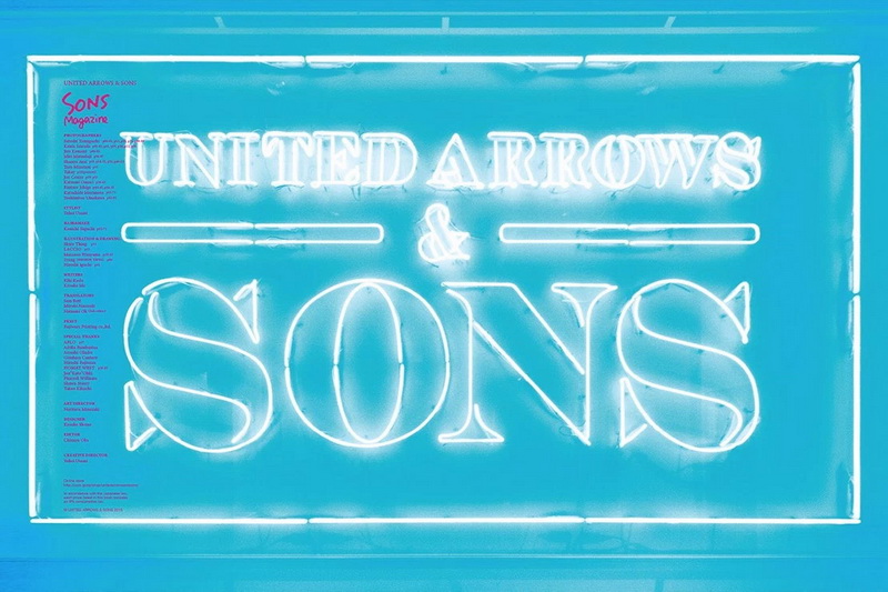 UNITED ARROWS & SONS 打造《SONS Magazine》