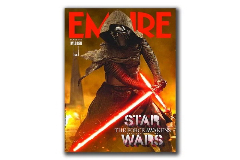 《Empire》星战封面限量版连 Kylo Ren Figure