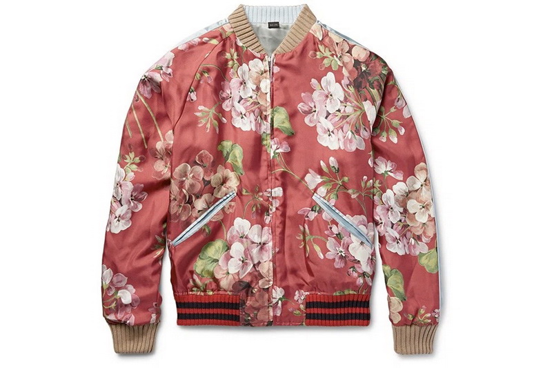 究极之奢华 MA-1！Gucci Reversible Bomber Jacket