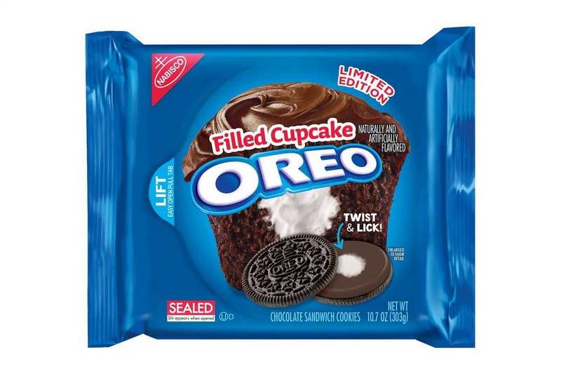 Nabisco 推出限量「Filled Cupcake」口味 Oreo（奥利奥）饼干