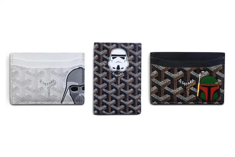 Eric Ramirez × Mason Rothschild 联手推出手绘《Star Wars》GOYARD 卡片套