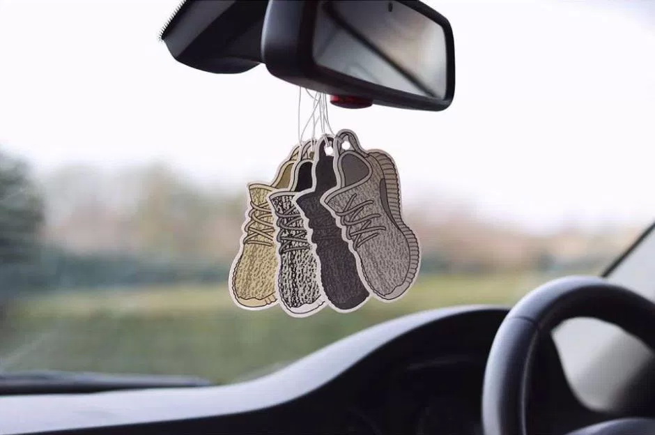 让爱车都充满 YEEZY 的香味？「Yeezy Boost」空气香氛片