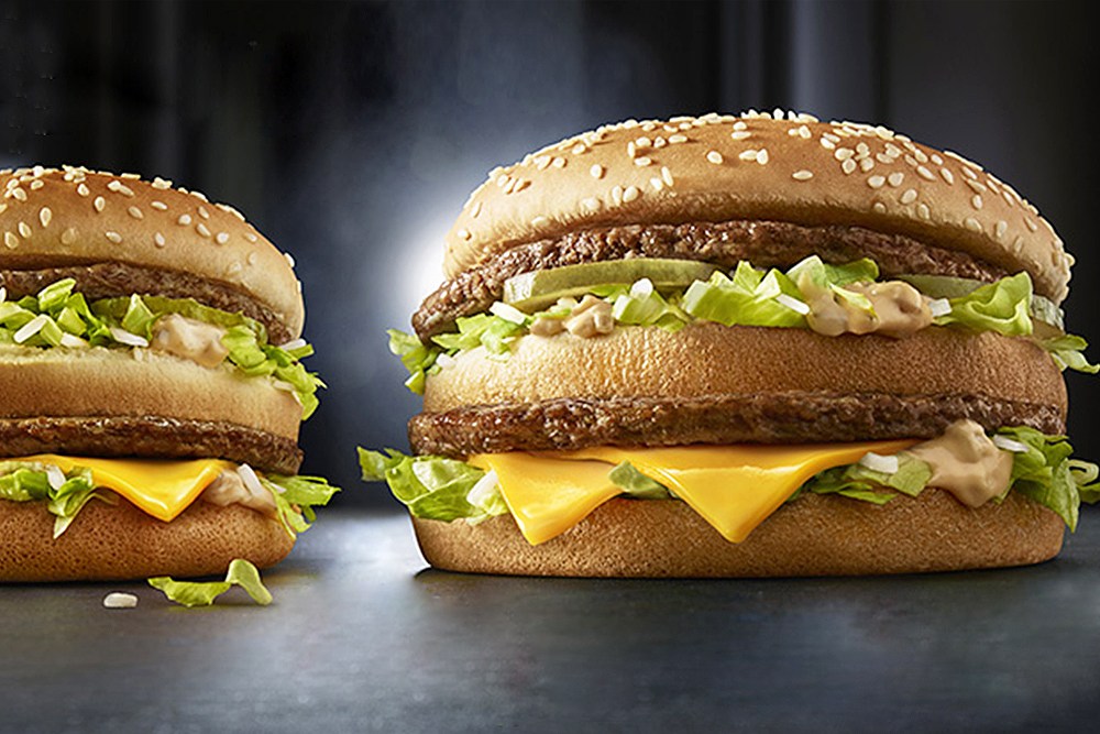 日本 McDonald's 麦当劳推出期间限定特别版 Big Mac 巨无霸汉堡