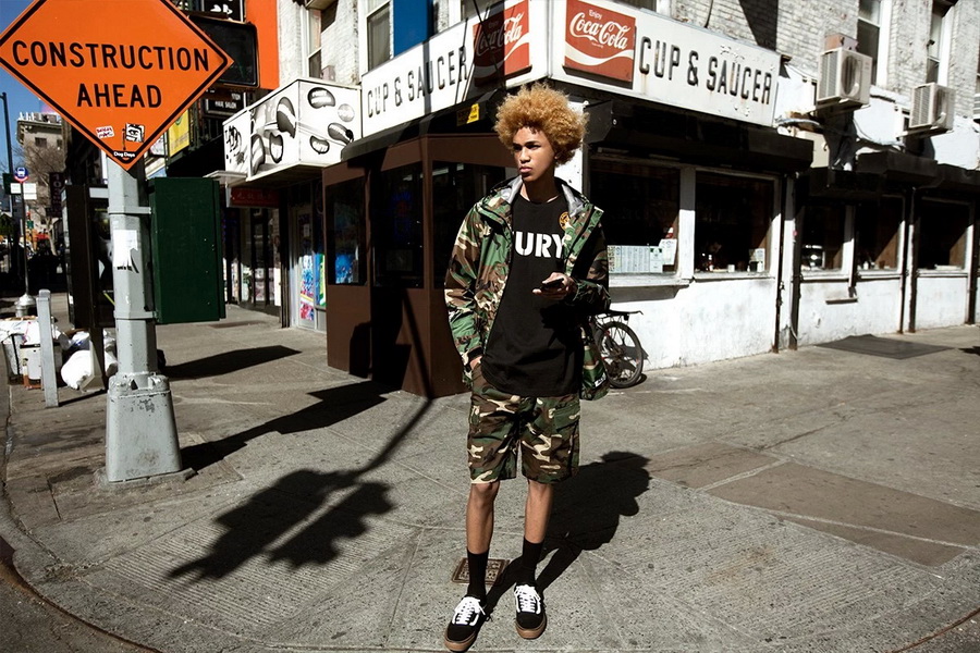 Michael Lockley 纽约街头演绎－fingercroxx 2016 春夏季造型特辑 Lookbook