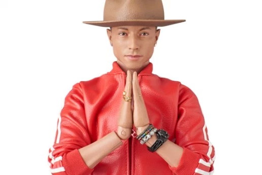 梦幻逸品！MEDICOM TOY 打造 Pharrell Williams「Get Lucky」联名人偶