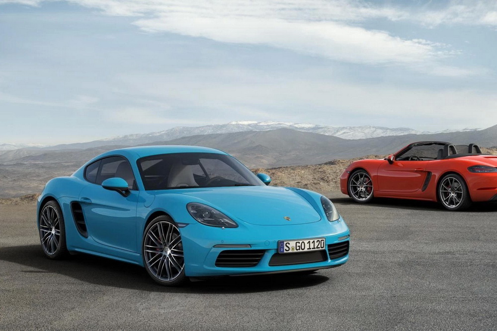 保时捷 Porsche 发布新款 718 Cayman 跑车