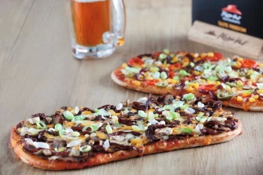 英国必胜客 Pizza Hut 推出「啤酒 Pizza」