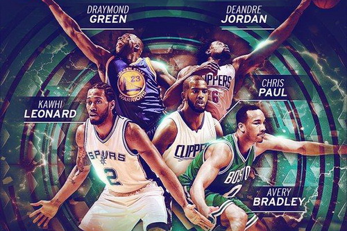 NBA 2015-16 赛季最佳防守一阵：伦纳德全票追梦紧随 快船保乔组合