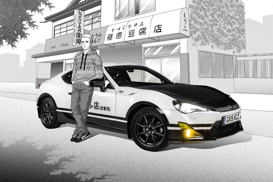 【GT86 vs AE86】丰田英国推出《头文字 D》版 GT86 致敬
