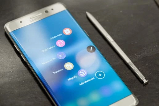 虹膜识别加持！三星正式发布 Galaxy Note 7 旗舰智能手机