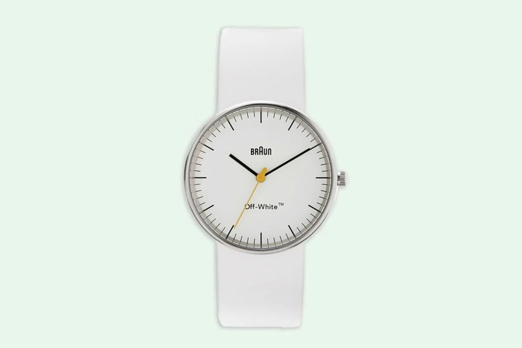 OFF-WHITE × Braun 联名极简腕表