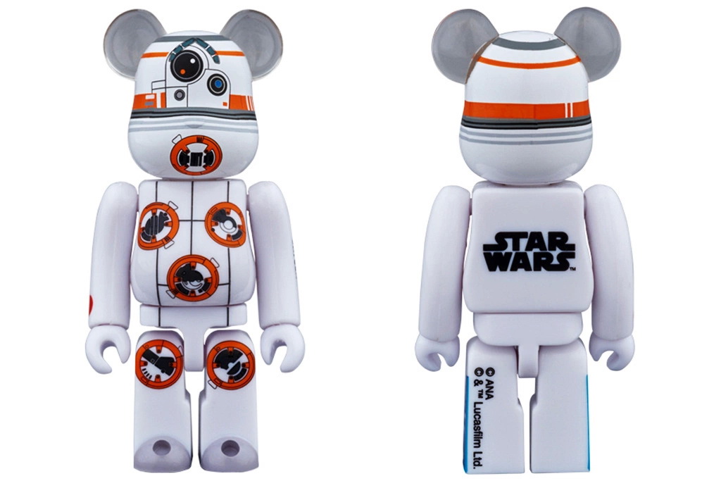 BB-8 × BE@RBRICK 100% & 400% 联名玩偶