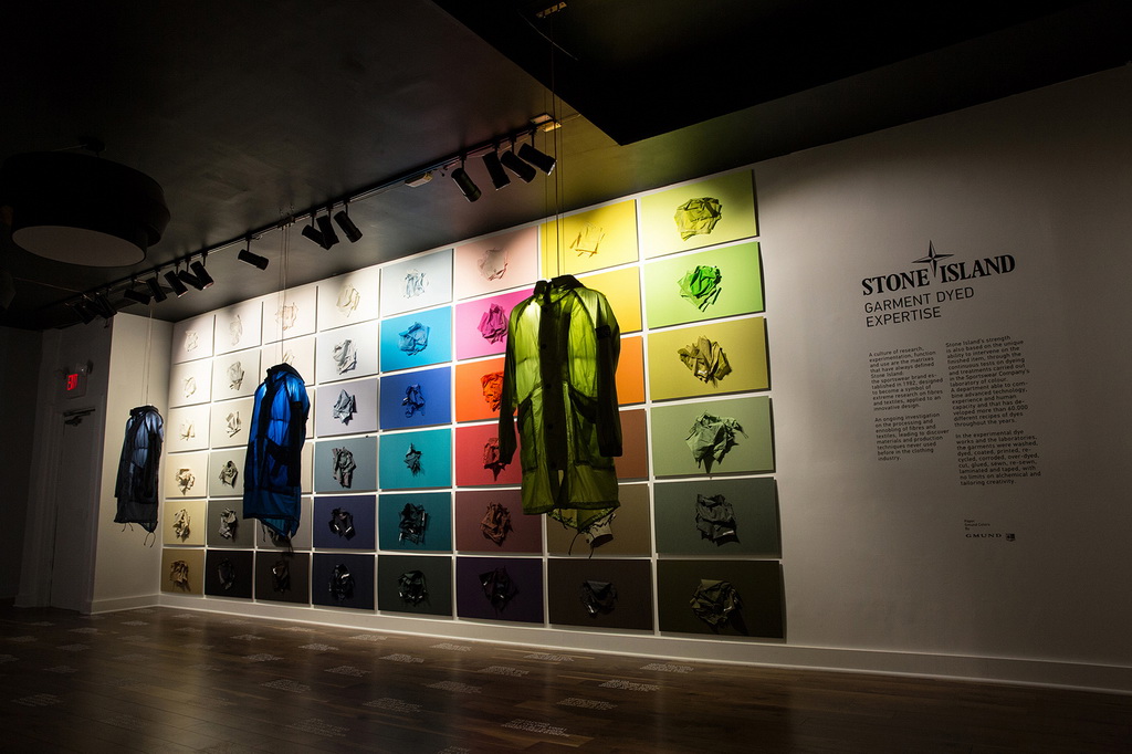 60,000 款染色秘方－UBIQ × Stone Island 联手打造 Garment Dyed 主题展览