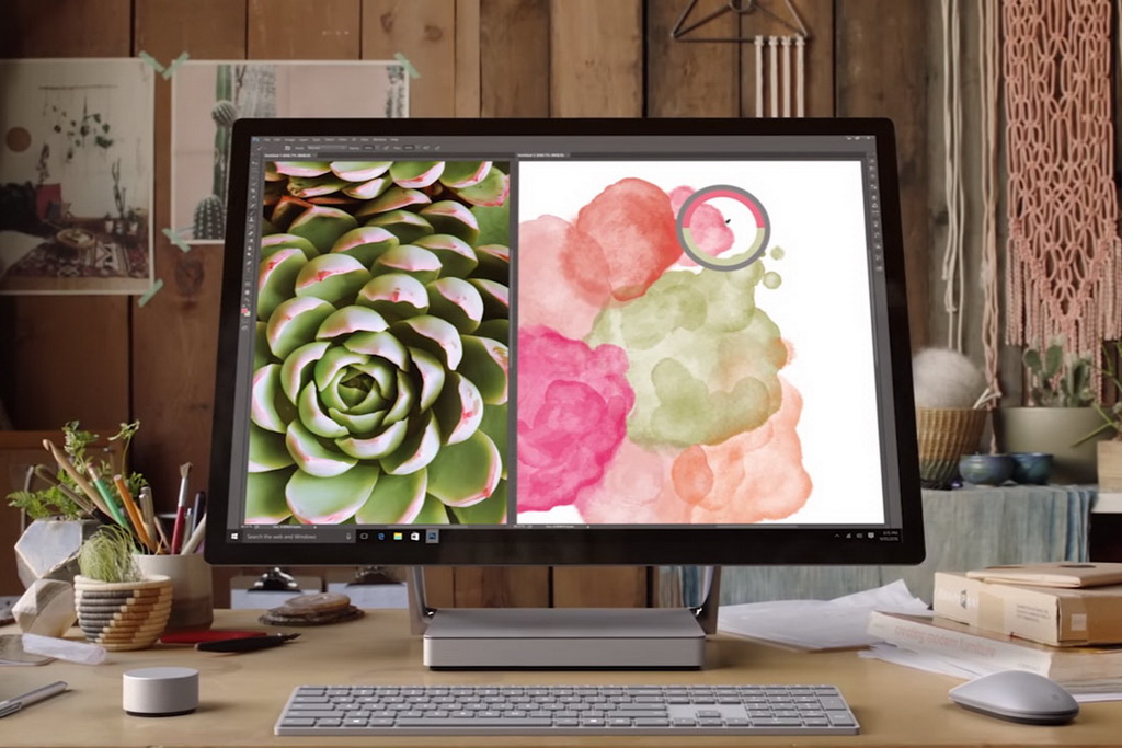 Surface Studio 与 AiO 对手比一比
