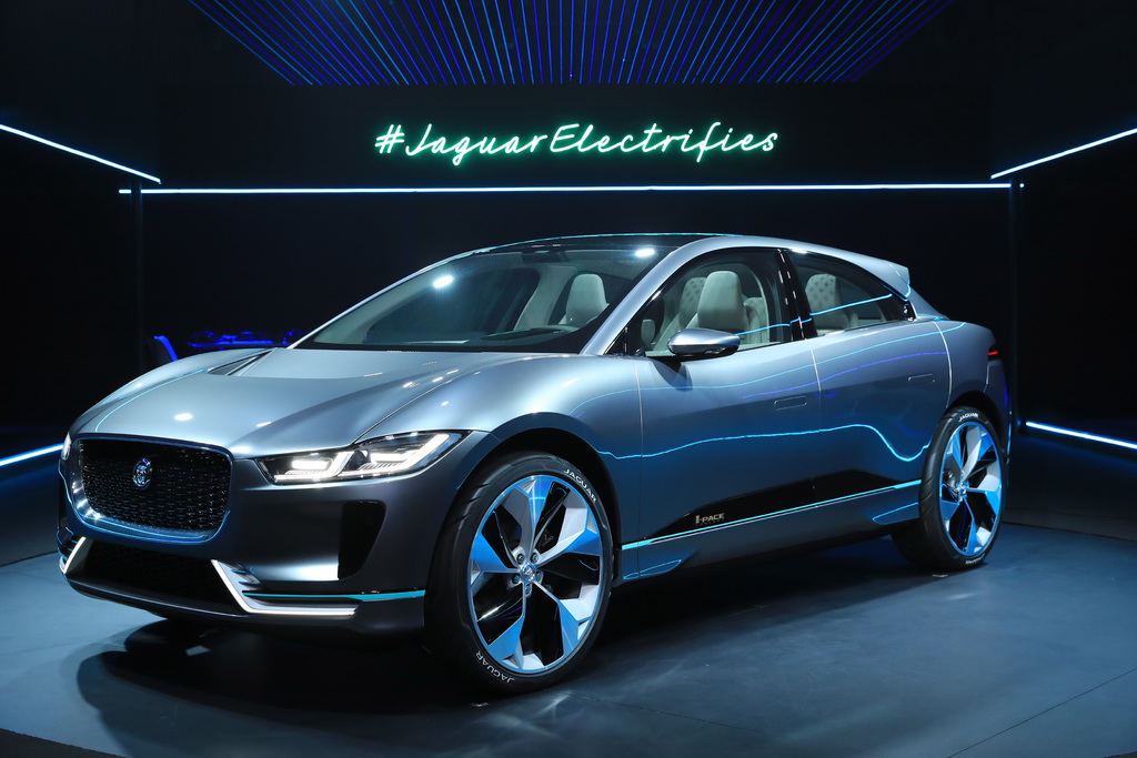 捷豹 Jaguar 洛杉矶发布 I-PACE 纯电动概念 SUV