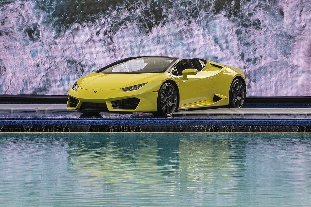Lamborghini Huracán LP580-2 Spyder 敞篷跑车