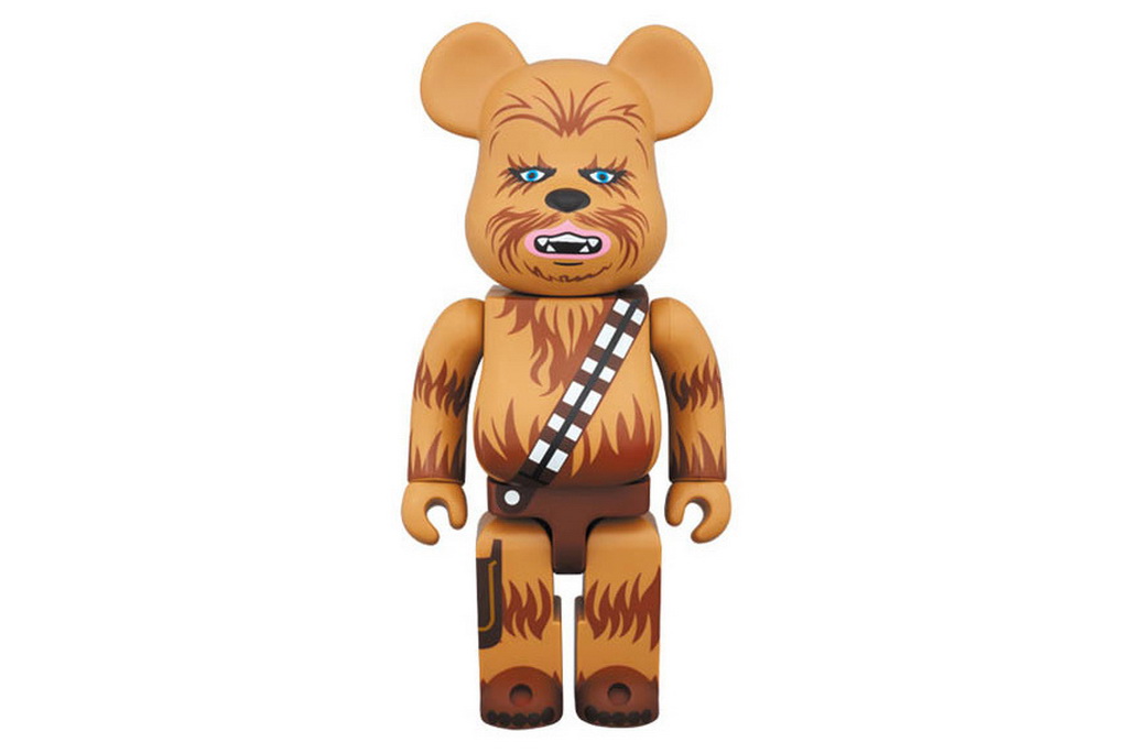 Medicom Toy 全新「Chewbacca」主题 Bearbrick 玩偶