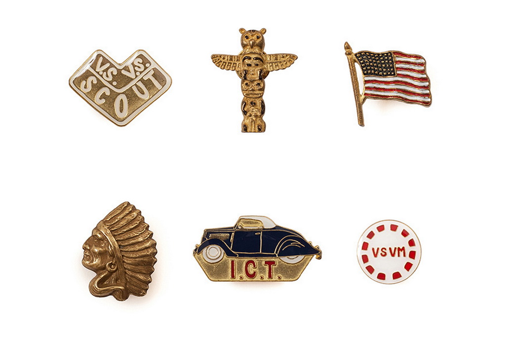 visvim 全新「Treasures」及「Badges」胸针系列