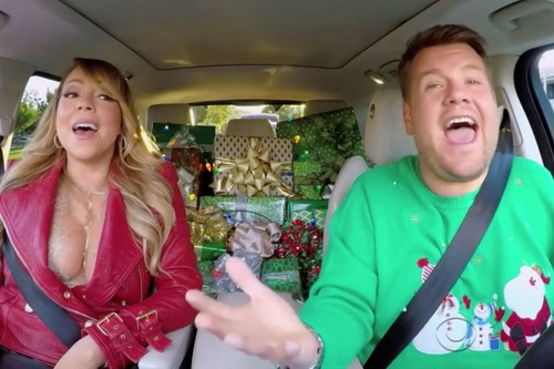 Carpool Karaoke 携群星献唱圣诞金曲《All I Want for Christmas Is You》