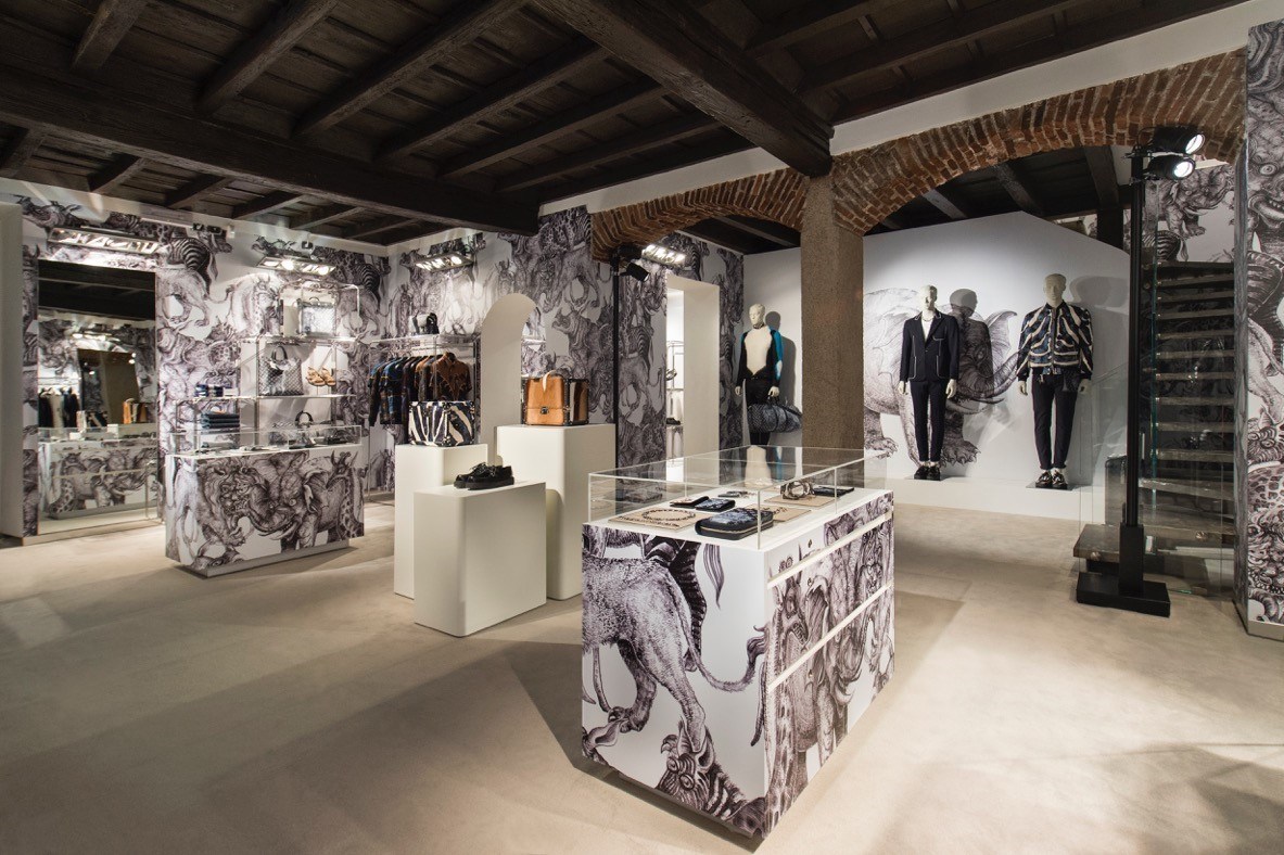 Louis Vuitton 于米兰布雷达区开设首个男装 Pop-Up 期间店铺