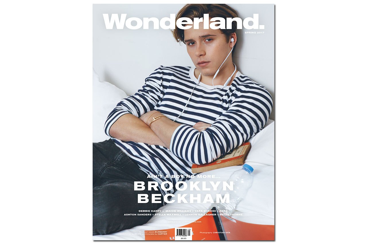 Brooklyn Beckham 登上最新一期《Wonderland》杂志封面