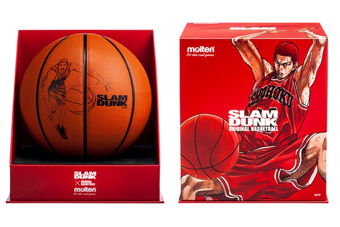 《Slam Dunk》× molten 联名限量樱木花道篮球