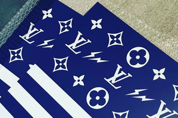 藤原浩曝光 fragment design × Louis Vuitton 渋谷 Pop-Up 店铺设计