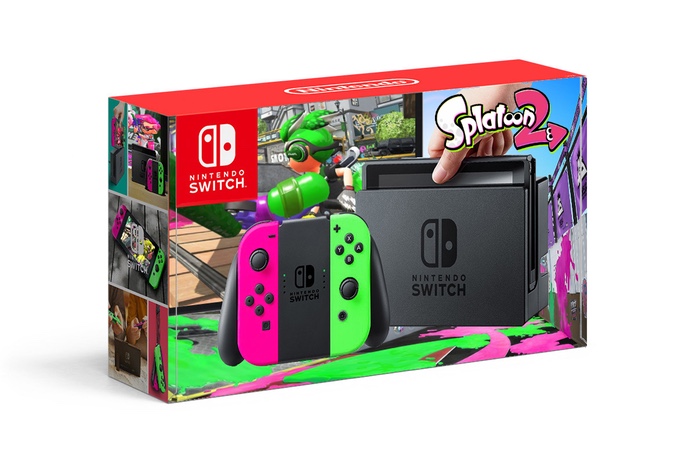 Nintendo Switch 推出捆绑游戏式别注主机套装