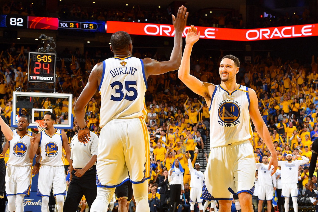 NBA 决赛 Game 2－Golden State Warriors 再下一城破纪录