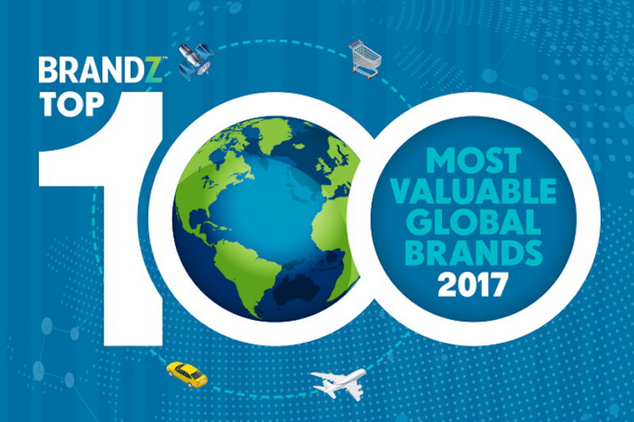 BrandZ 公布 2017 年全球最具价值品牌 Top 100 排行榜
