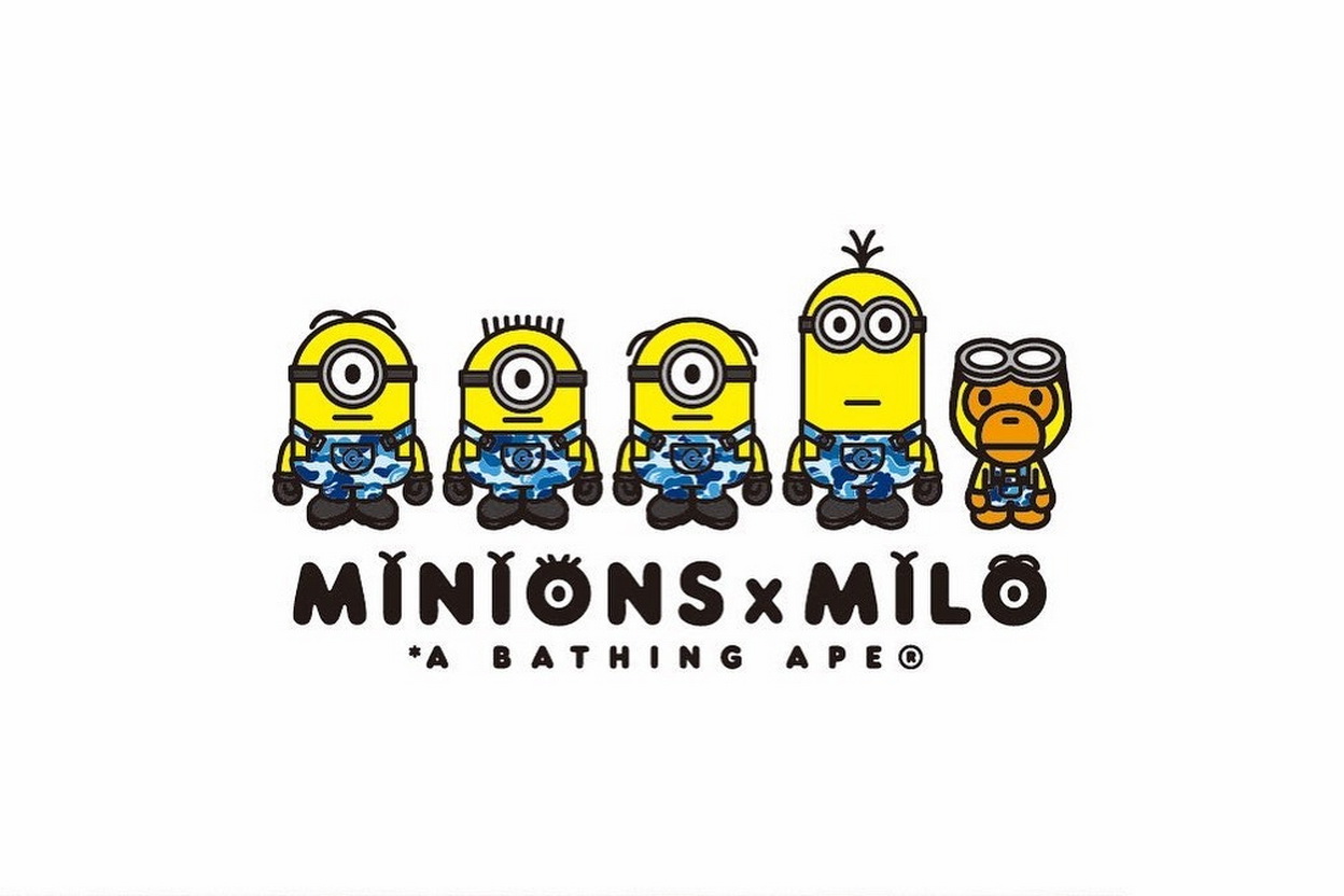 BAPE® × MINIONS 联名预告发布