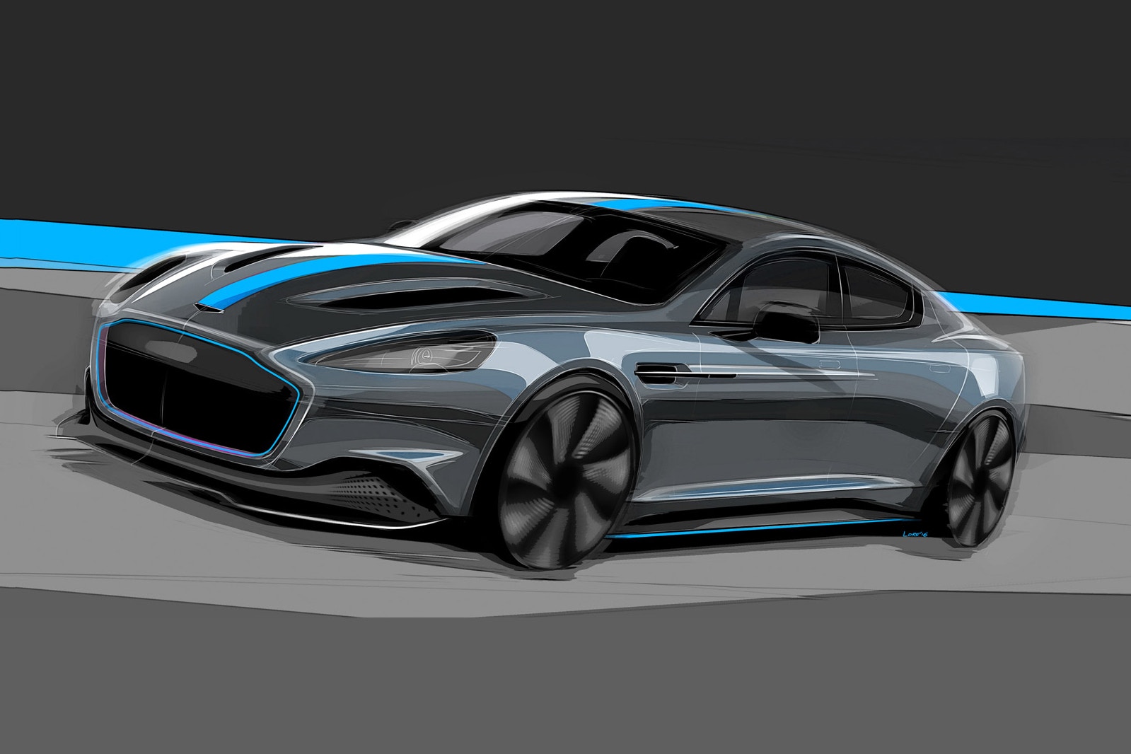 阿斯顿·马丁 Aston Martin 确认将打造全电动轿跑 RapideE
