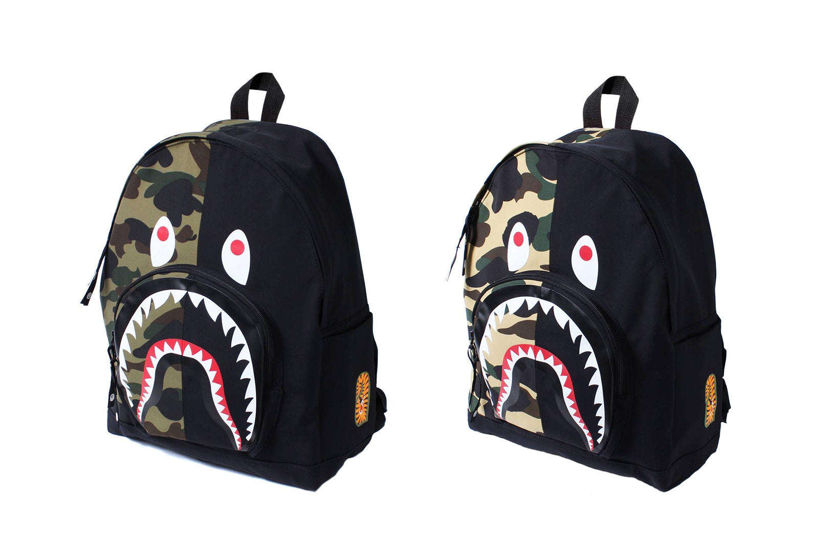 BAPE 推出全新「1ST CAMO Shark」鲨鱼背包