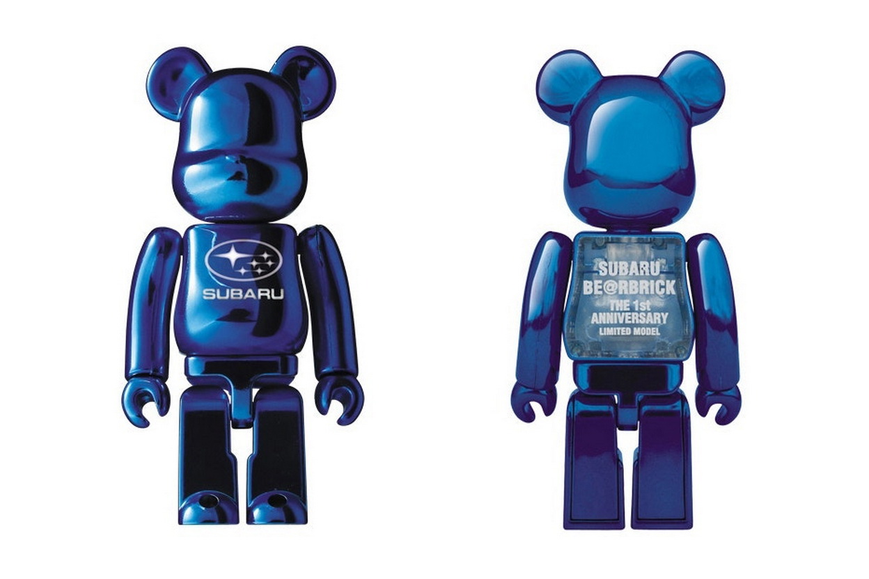 Medicom Toy × Subaru 联名 100% BE@RBRICK