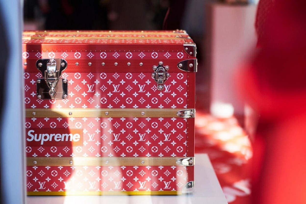 LVMH 销售增长归功于 Supreme x Louis Vuitton 联名企划