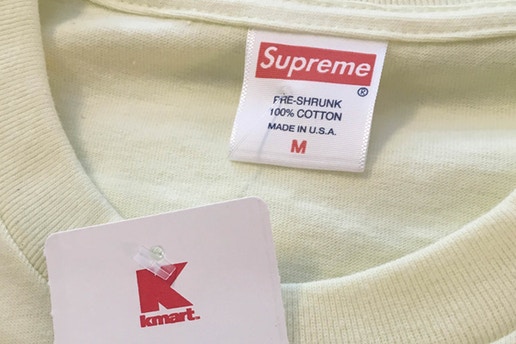 Reddit 用户在 K-Mart 以 $4 美元一件的低价淘到大量 Supreme T-Shirt