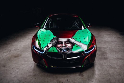 涂鸦艺术家 Rene Turrek 打造 BMW i8「Joker」客制版跑车