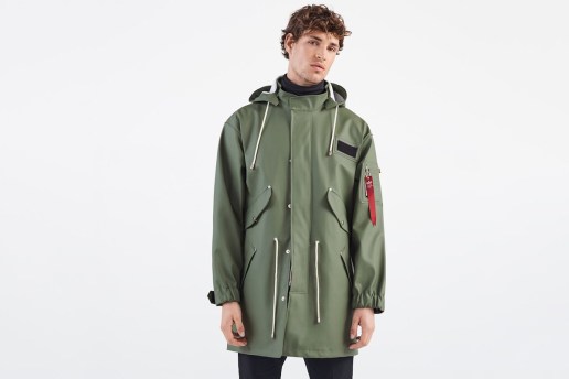 军服结合雨衣－Alpha Industries × Stutterheim 最新联乘系列