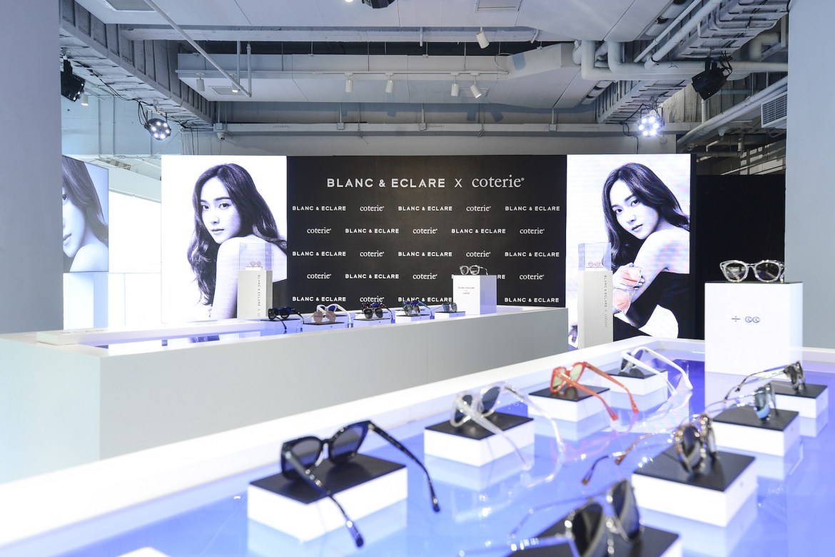 BLANC & ECLARE × coterie 联名限量墨镜上海发布会现场回顾