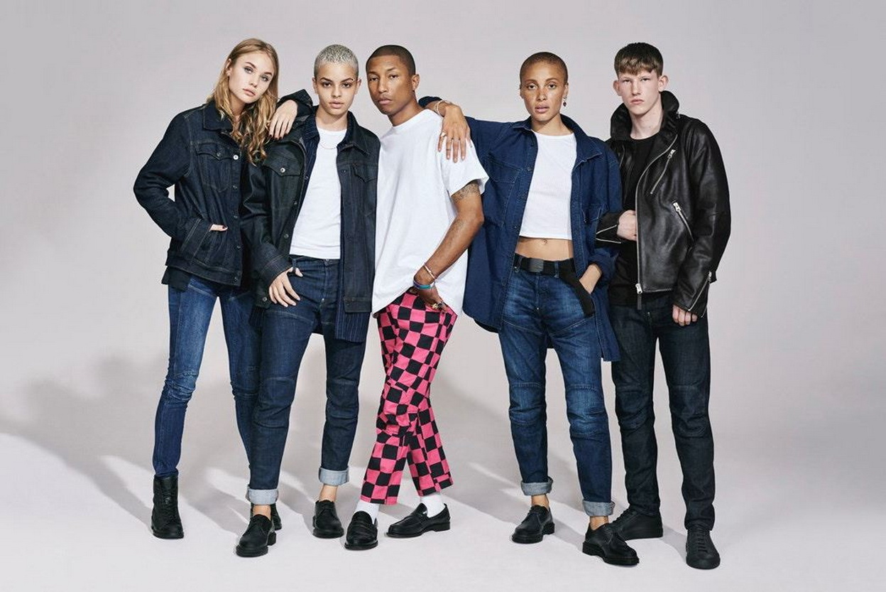 Pharrell 出镜 G-Star RAW 2017 秋冬系列宣传大片