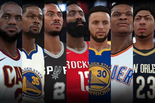 《NBA 2K18》五大位置 Top 10 球员及联盟十大球星能力值排行揭晓