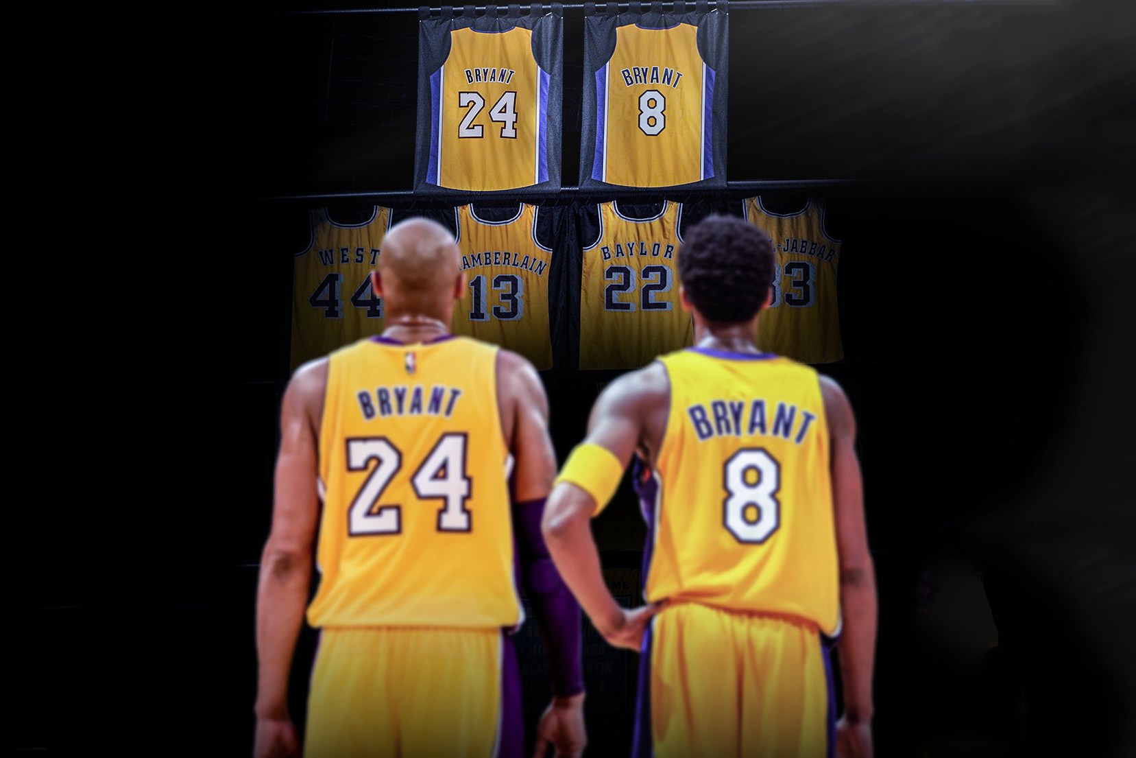 LA Lakers 将在新赛季同时退役 Kobe Bryant 8 号和 24 号球衣
